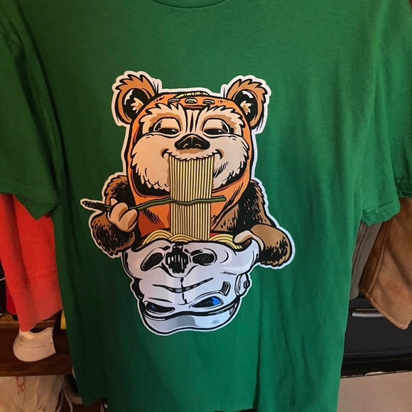 Star wars Endorian Ramen tshirt shirt - Picture 3 of 4